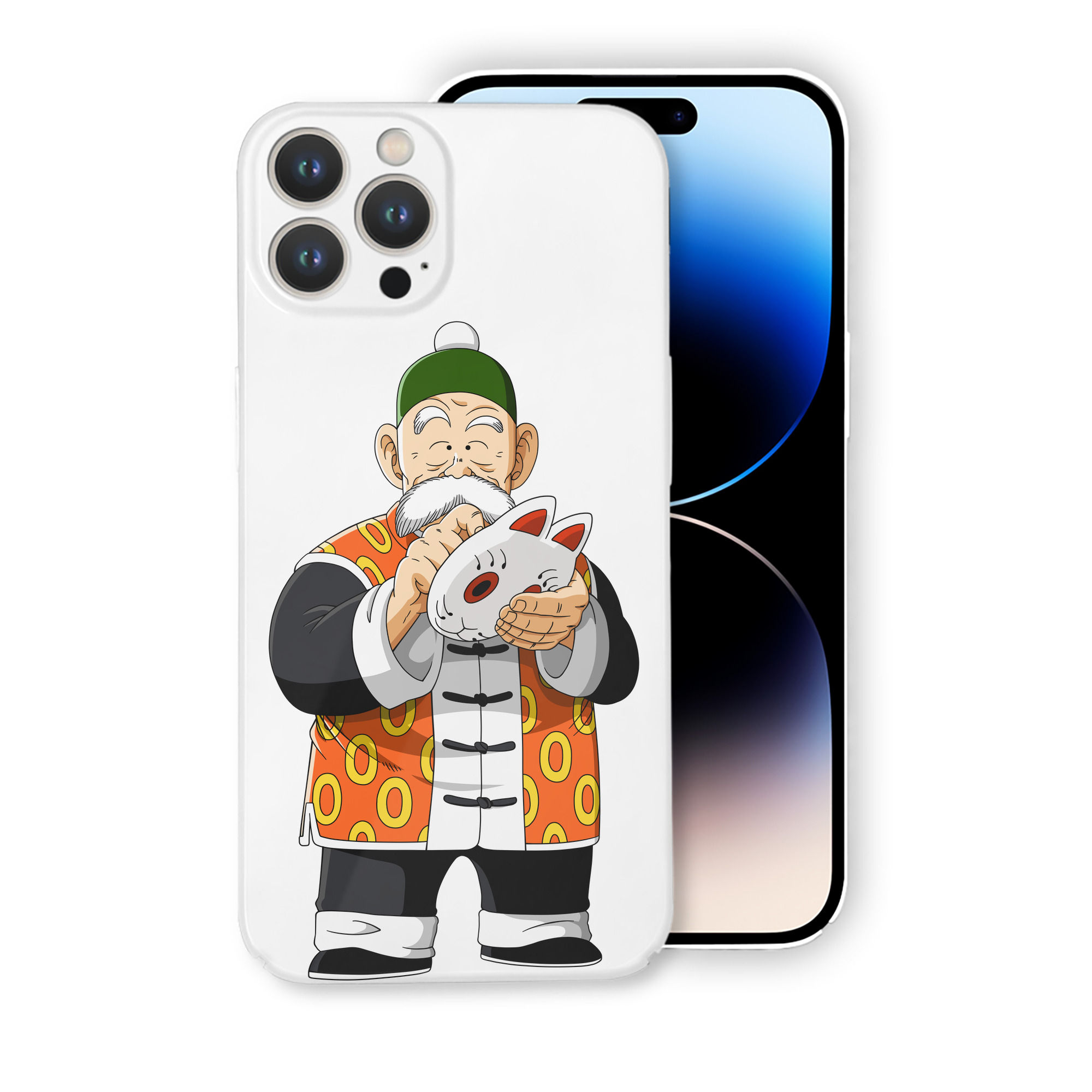 （画像用） ドラゴンボール 亀仙人（かめせんにん） DRAGON BALL Master Roshi Kame Sennin 【iPhone 14シリーズ対応】ハードケース